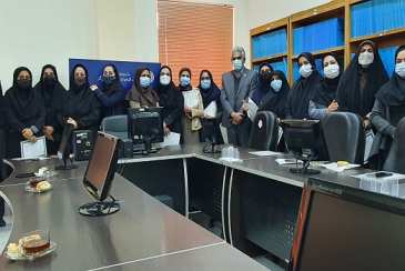 مراسم تکریم و تجلیل از بانوان اداره کل هواشناسی استان هرمزگان 