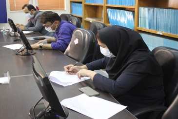 برگزاری مصاحبه استخدامی هشتمین آزمون مشترک فراگیر در اداره کل هواشناسی استان هرمزگان 