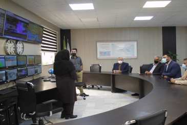 حضور مدیرکل راه آهن استان در اداره کل هواشناسی استان هرمزگان 