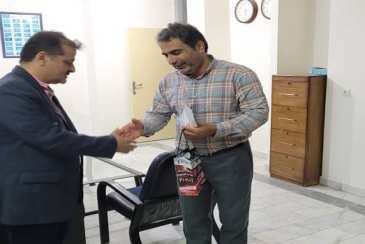 بازدید مدیر کل  هواشناسی استان هرمزگان از ادارات و ایستگاه های هواشناسی غرب استان  