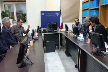 حضور نمایندگان حوزه ی توسعه ی مدیریت و نیروی انسانی وزارت راه و شهرسازی در اداره کل هواشناسی استان هرمزگان  
