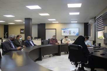 حضور مدیریت بحران شهرداری بندرعباس در اداره کل هواشناسی استان هرمزگان