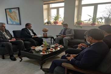 حضور مدیر کل پدافند غیر عامل استانداری در اداره کل هواشناسی هرمزگان