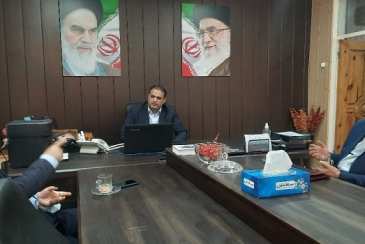 دیدار مدیر کل  هواشناسی استان هرمزگان با فرماندار شهرستان بندرلنگه 