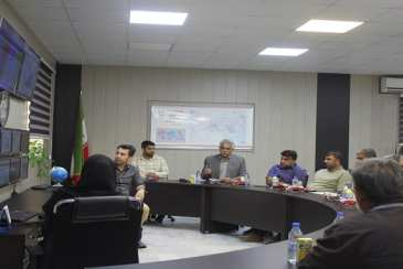 حضور کاربران حوزه ی حمل و نقل در اداره کل هواشناسی استان هرمزگان 
