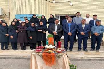 برپایی سفره هفت سین 1403 در اداره کل هواشناسی استان هرمزگان  