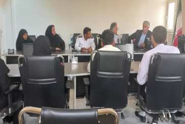 برگزاری کارگاه آموزشی مقابله با بحران با عنوان " مقابله با آتش سوزی" 