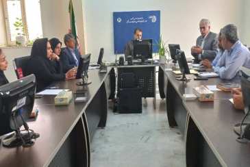 برگزاری جلسه شورای  اداری در اداره کل هواشناسی استان هرمزگان 