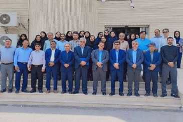 برگزاری مراسم تکریم و تقدیر سی و پنج سال خدمت صادقانه در اداره کل هواشناسی استان هرمزگان 