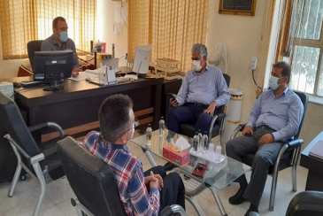 بازدید دکتر رنجبر مدیر کل هواشناسی استان هرمزگان از ایستگاههای هواشناسی حاجی آباد و رودان 